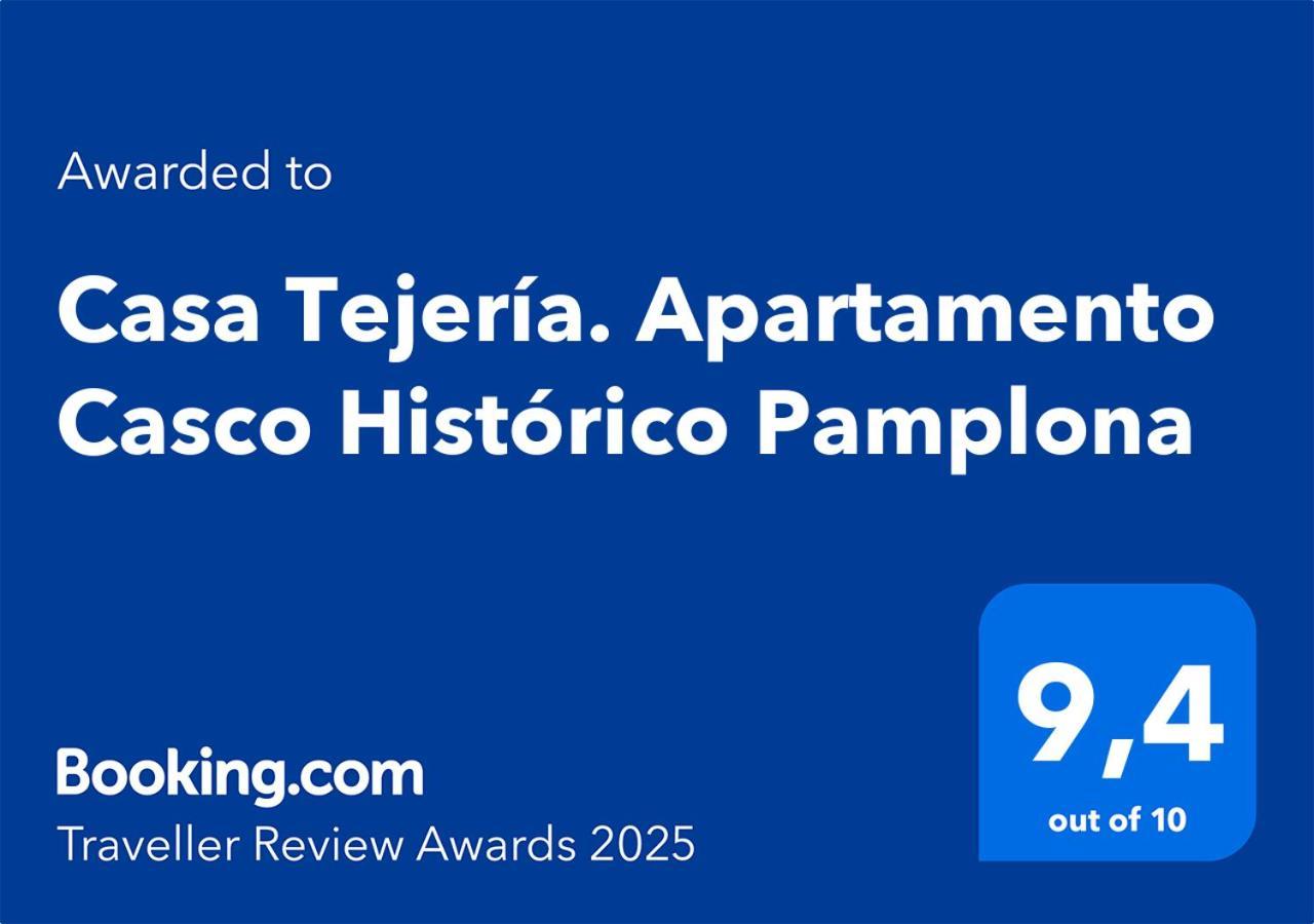 Casa Tejeria. Apartamento Casco Historico Pamplona Esterno foto